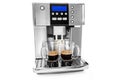 Automatic coffee maker for two cups of coffee