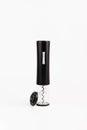 Automatic corkscrew for opening bottle caps. Electric Wine Bottle Opener