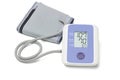 Automatic digital blood pressure monitoring meter Royalty Free Stock Photo