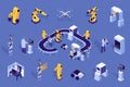 Isometric Automatic Factory