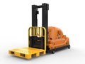 Automatic forklift truck
