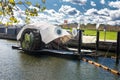 Automatic garbage collector from the surface of the river