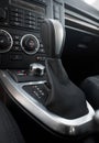 Automatic gearbox shifter Royalty Free Stock Photo