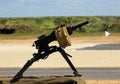 Automatic grenade launcher heavy machine Royalty Free Stock Photo