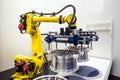 Automatic Industrial Robot Royalty Free Stock Photo