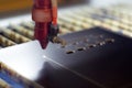 Automatic laser cutting