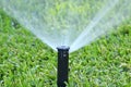 Automatic lawn sprinkler