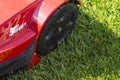 Automatic lawnmower Royalty Free Stock Photo