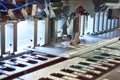 Automatic metal panel bending