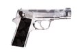 Automatic 9mm handgun pistol Royalty Free Stock Photo