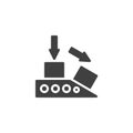 Automatic Packing Machine vector icon