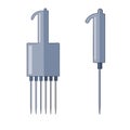 Automatic pipette set.