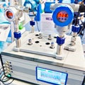 Automatic pressure calibrator at exhibition