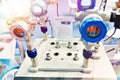 Automatic pressure calibrator at exhibition