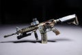 Automatic rifle M16 Royalty Free Stock Photo