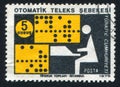 Automatic telex network Royalty Free Stock Photo