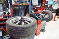 Automatic tire changer