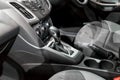 Automatic transmission gear shift in car Royalty Free Stock Photo