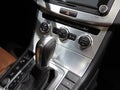 Automatic Transmission,Super Sport Car Interior Royalty Free Stock Photo