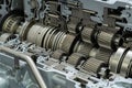 Automatic transmission for truck Royalty Free Stock Photo