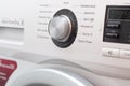 Automatic washing machine controls panel Royalty Free Stock Photo