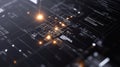 automation beaming workflow diagram Royalty Free Stock Photo