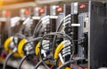Servo motor controller and electrical component in automation machine control box