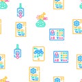 Automation Engineer Vector Seamless Pattern