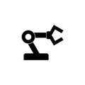 Automation icon, Robotic arm Icon, simple vector icon