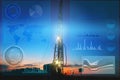 Automation of oil and gas production to prevent accidental drilling of wells. The use of artificial intelligence to process and st