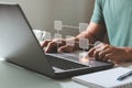 Automation and optimization concept, Optimise business process workflow development. Royalty Free Stock Photo