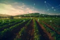 Automation on optimizing crop management and resource utilization. AI Generated