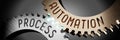 Automation process - gears concept Royalty Free Stock Photo