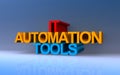 it automation tools on blue