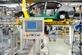 Automobile assembly shop production line