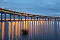 Automobile bridge in St. Petersburg