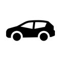 Automobile vector thin line icon