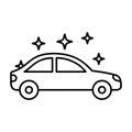 Automobile Isolated Vector icon that can be easily modified or edited Royalty Free Stock Photo
