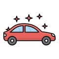 Automobile Isolated Vector icon that can be easily modified or edited Royalty Free Stock Photo