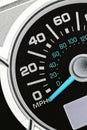 An automobile odometer Royalty Free Stock Photo