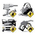 Automobile service icons 2