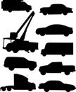 Automobile Silhouettes