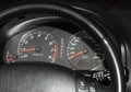 Automobile speedometer and tachometer