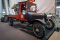 Automobile tow truck based on the Ford Model TT, 1924.