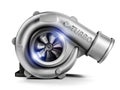 Automotive turbo charger in 3D