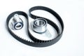 Automotive belt drive kit Royalty Free Stock Photo