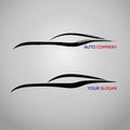 Automotive car speed auto services logo