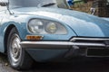 Automotive: Close up of the classic French Citroen DS car. 3