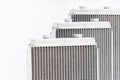 Automotive cooling radiators.
