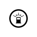 Automotive fuel ratio icon. Oil an gas icon elements. Premium quality graphic design icon. Simple icon for websites, web design, m